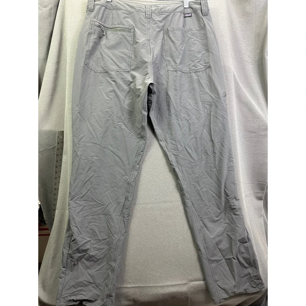 Patagonia Men's Quandary Hiking Pants Grey Outdoor Trekking Trousers 36x30